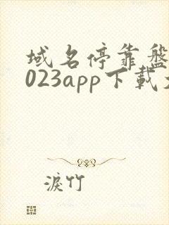 域名停靠盘他2023app下载大全封面