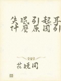 失眠引起耳鸣是什么原因引起的