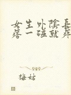 女生外阴长硬疙瘩一碰就疼封面