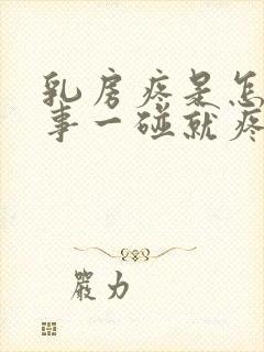 乳房疼是怎么回事一碰就疼