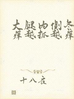 大腿内侧冬天痒痒越抓越痒有小红疙瘩