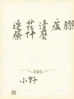 连花清瘟胶囊治疗什么