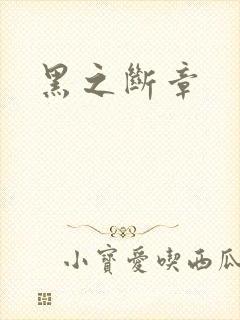 黑之断章