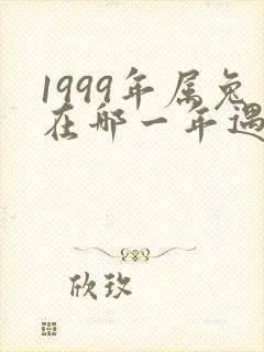 1999年属兔在哪一年遇到正缘