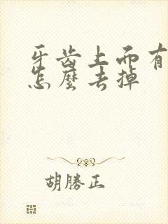 牙齿上面有黄垢怎么去掉