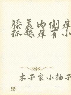 膝盖内侧痒痒越抓越痒有小红疙瘩