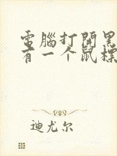 电脑打开黑屏只有一个鼠标