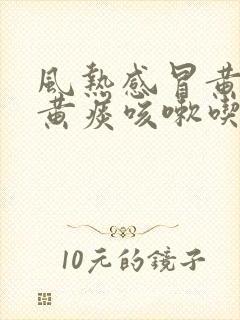 风热感冒黄鼻涕黄痰咳嗽吃什么药