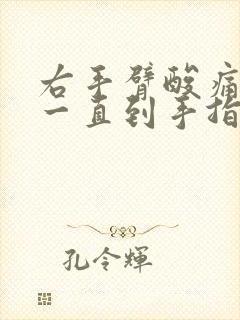 右手臂酸痛麻木一直到手指