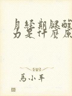 月经期腿酸软无力是什么原因