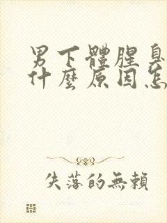 男下体腥臭味是什么原因怎么办