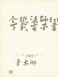 全职法师txt下载电子书