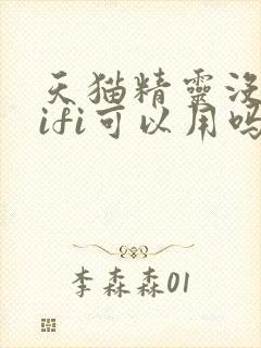 天猫精灵没有wifi可以用吗