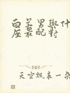 白羊男与什么星座最配对