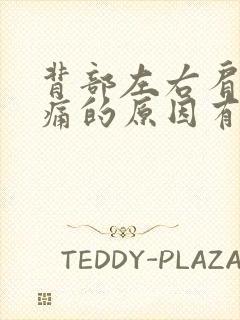 背部左右肩胛疼痛的原因有哪些