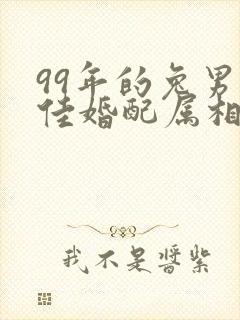 99年的兔男最佳婚配属相