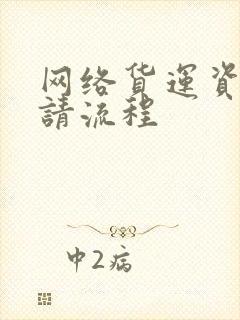 网络货运资质申请流程封面