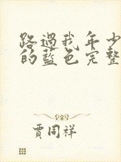 路过我年少时光的蓝色完整版