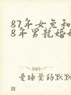 87年女兔和88年男龙婚姻相配吗