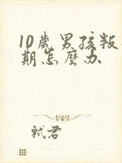 10岁男孩叛逆期怎么办