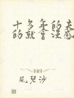 十多年的夫妻真的就会没感情了吗