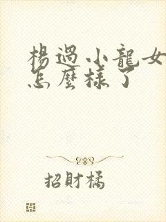 杨过小龙女最后怎么样了