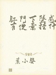 肛门下坠感老是有便意挂什么科