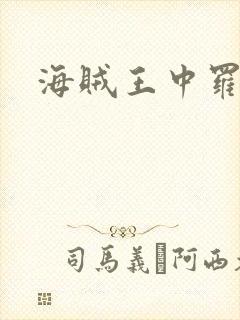 海贼王中罗杰封面