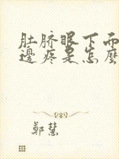 肚脐眼下面靠左边疼是怎么回事封面