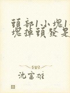 头部1小块1小块掉头发是什么情况封面