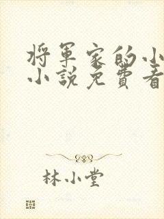 将军家的小媳妇小说免费看封面