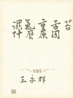 湿气重舌苔黄喝什么原因封面