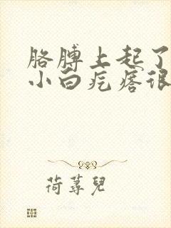 胳膊上起了好多小白疙瘩很痒还会变红