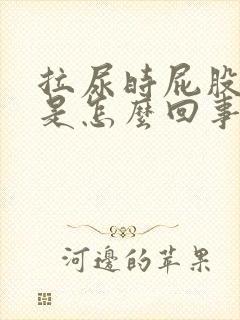 拉尿时屁股出血是怎么回事封面