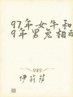 97年女牛和99年男兔相配吗婚姻封面