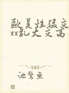 欧美性猛交xxxx乱大交高