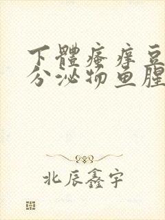 下体瘙痒豆腐渣分泌物鱼腥味封面