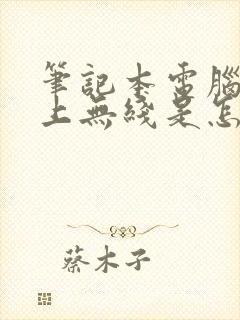 笔记本电脑连不上无线是怎么回事