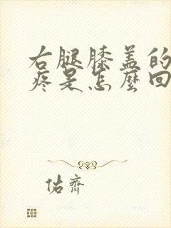 右腿膝盖的左边疼是怎么回事封面