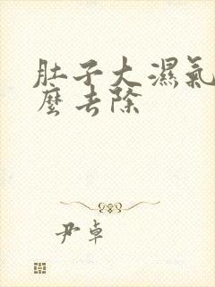 肚子大湿气重怎么去除