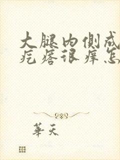 大腿内侧成片的疙瘩很痒怎么回事封面