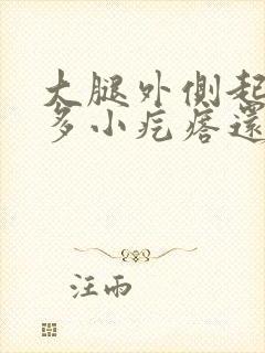 大腿外侧起了很多小疙瘩还越抓越痒