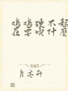 鸡鸡硬不起,现在要吃什么药