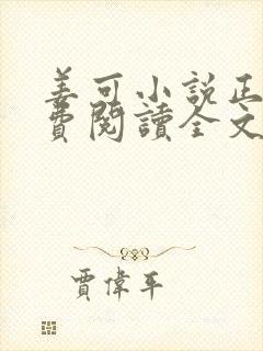 姜可小说正版免费阅读全文下载封面