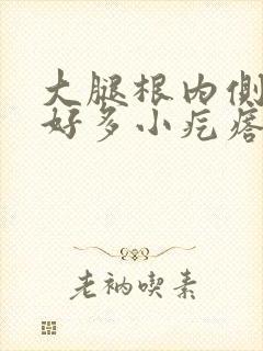 大腿根内侧起了好多小疙瘩特别痒