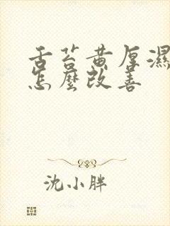 舌苔黄厚湿气重怎么改善