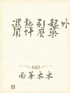 湿热引起外阴痒用什么药