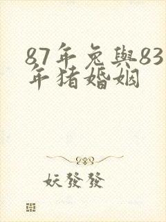 87年兔与83年猪婚姻