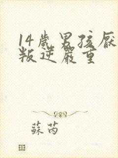 14岁男孩厌学叛逆严重