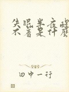 失眠半夜醒来睡不着是什么原因